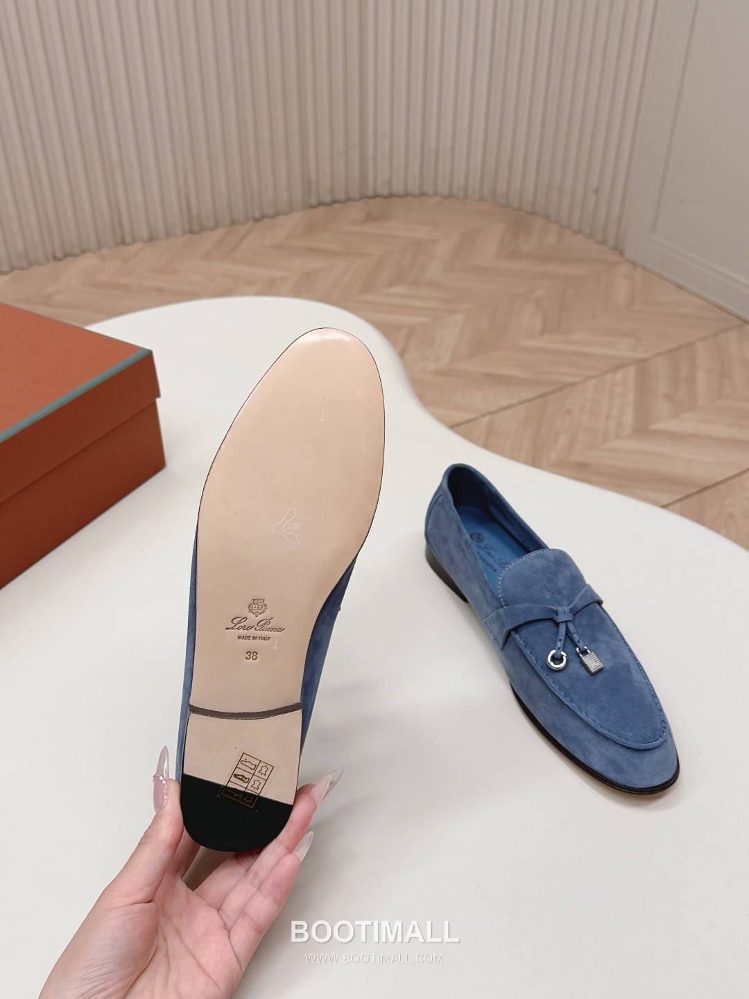 Loro Piana Suede Leather Loafers 로로피아나 스웨이드 레더 로퍼 7