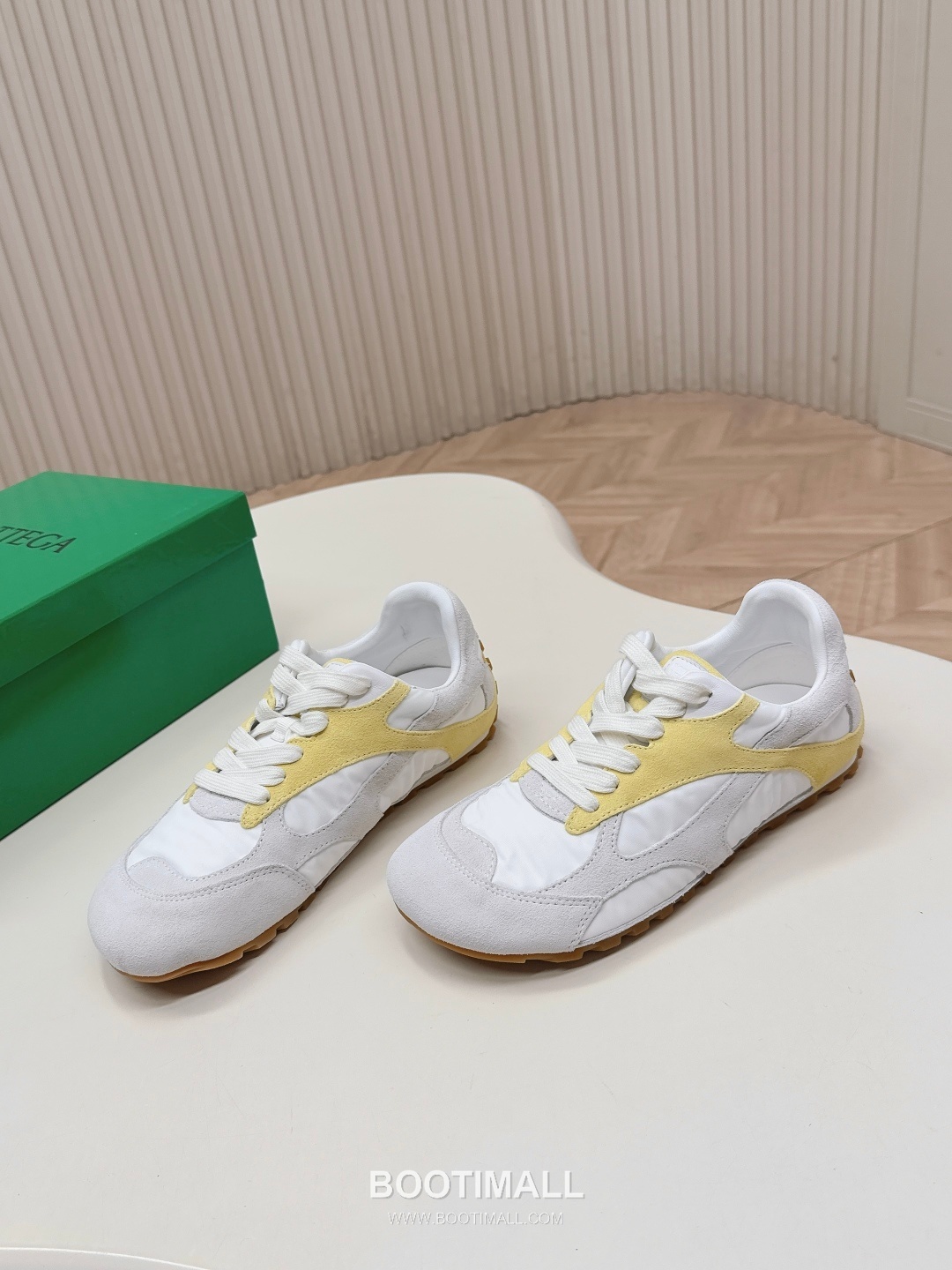 Bottega Veneta Orbit Flash Nylon Suede Sneakers 보테가 베네타 오르빗 플래시 나일론 스웨이드 스니커즈 2026 4