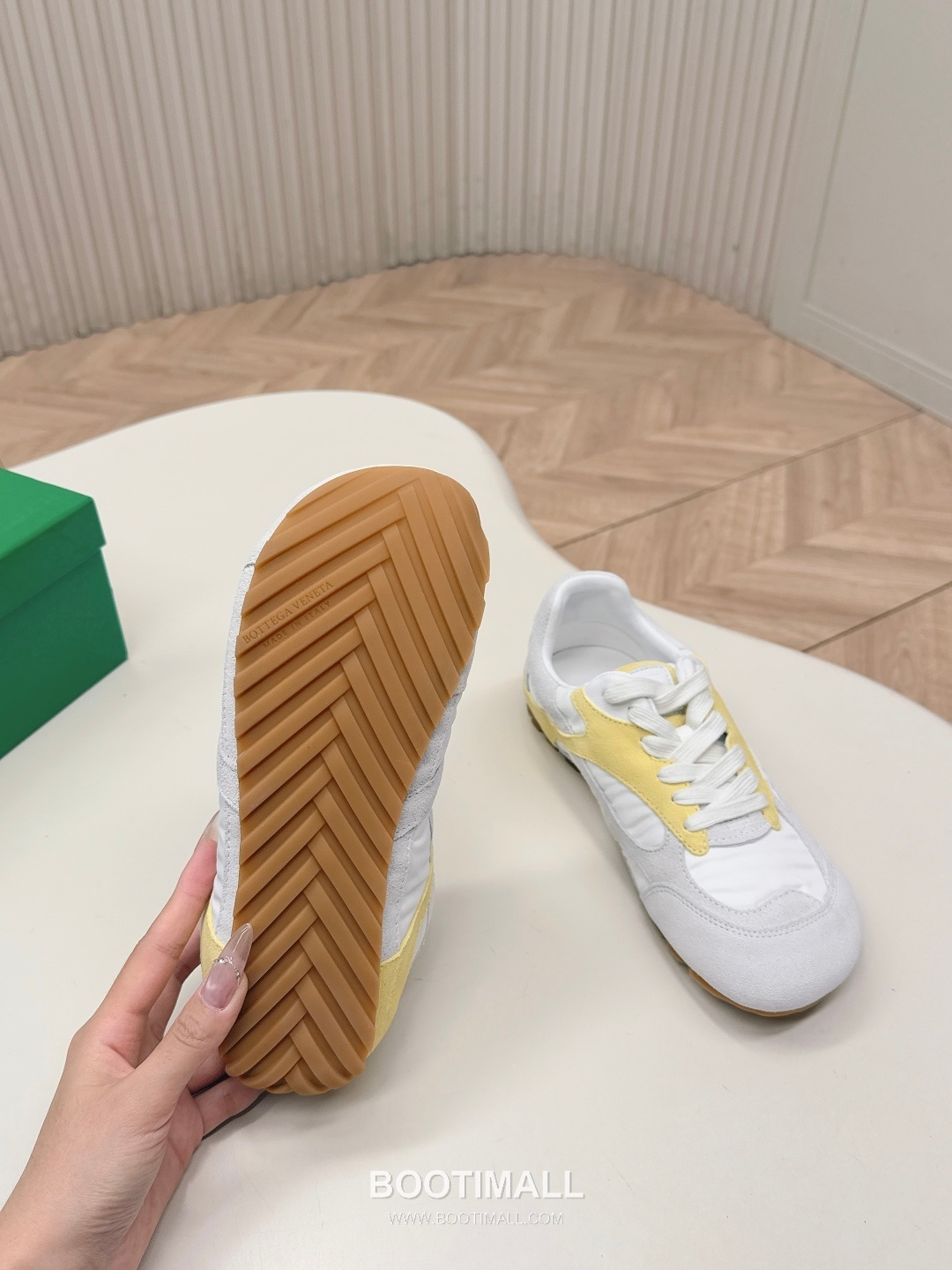 Bottega Veneta Orbit Flash Nylon Suede Sneakers 보테가 베네타 오르빗 플래시 나일론 스웨이드 스니커즈 2026 6