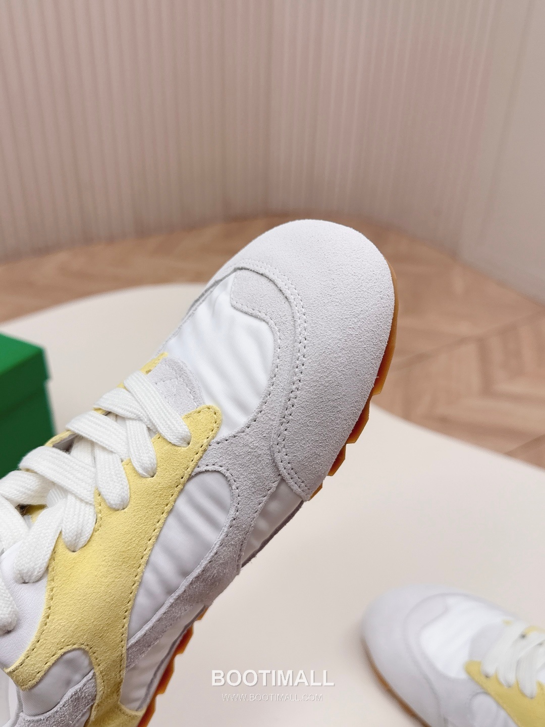 Bottega Veneta Orbit Flash Nylon Suede Sneakers 보테가 베네타 오르빗 플래시 나일론 스웨이드 스니커즈 2026 9