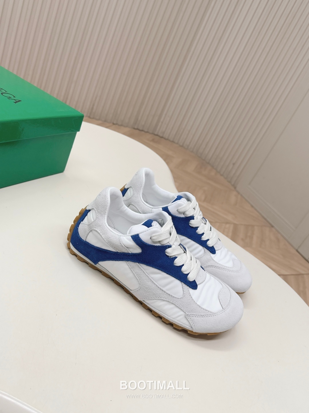 Bottega Veneta Orbit Flash Nylon Suede Sneakers 보테가 베네타 오르빗 플래시 나일론 스웨이드 스니커즈 2026 2