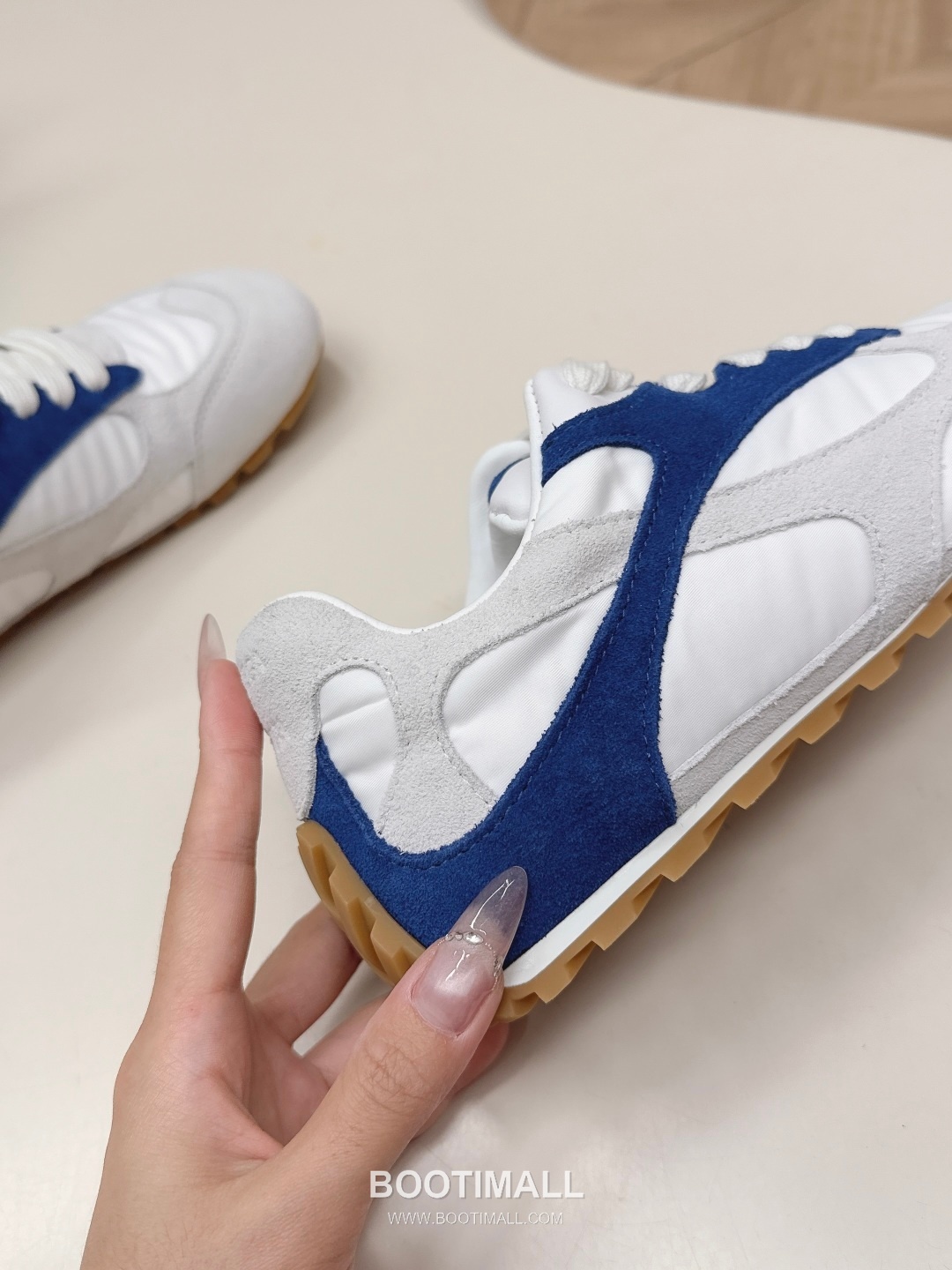 Bottega Veneta Orbit Flash Nylon Suede Sneakers 보테가 베네타 오르빗 플래시 나일론 스웨이드 스니커즈 2026 7