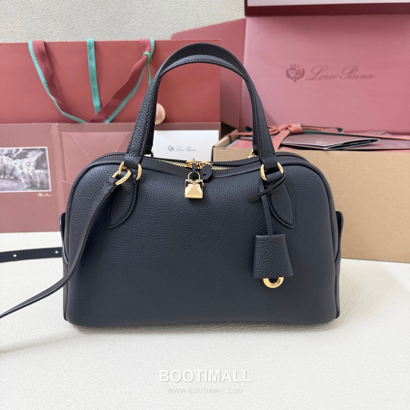 Loro Piana Needle Small Top Handle Bag FA 로로피아나 니들 스몰 토트백 카프스킨 31cm 1