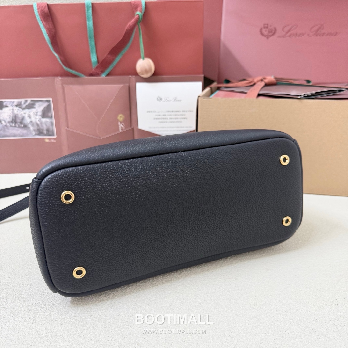 Loro Piana Needle Small Top Handle Bag FA 로로피아나 니들 스몰 토트백 카프스킨 31cm 3