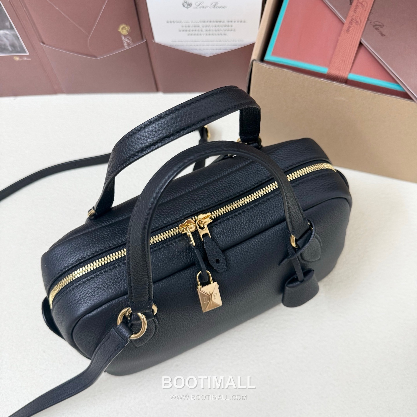 Loro Piana Needle Small Top Handle Bag FA 로로피아나 니들 스몰 토트백 카프스킨 31cm 4