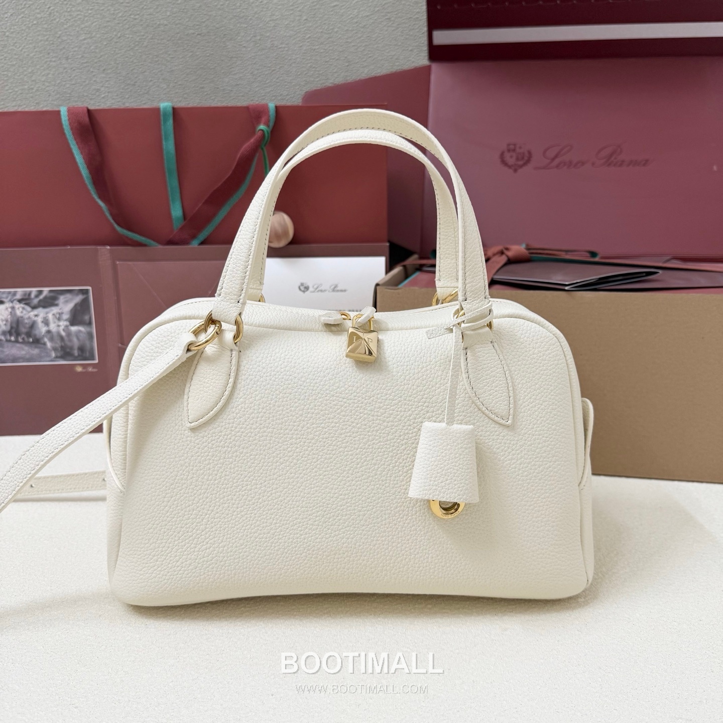 Loro Piana Needle Small Top Handle Bag FA 로로피아나 니들 스몰 토트백 카프스킨 31cm 1