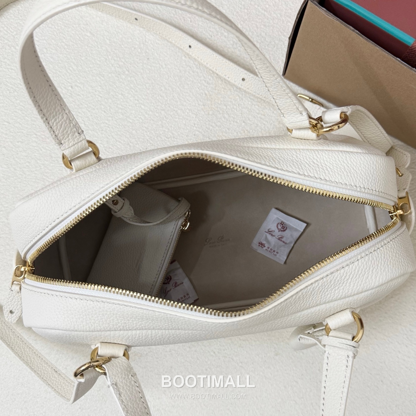 Loro Piana Needle Small Top Handle Bag FA 로로피아나 니들 스몰 토트백 카프스킨 31cm 9