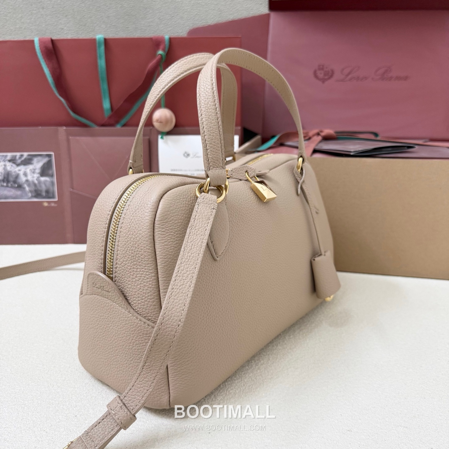 Loro Piana Needle Small Top Handle Bag FA 로로피아나 니들 스몰 토트백 카프스킨 31cm 2