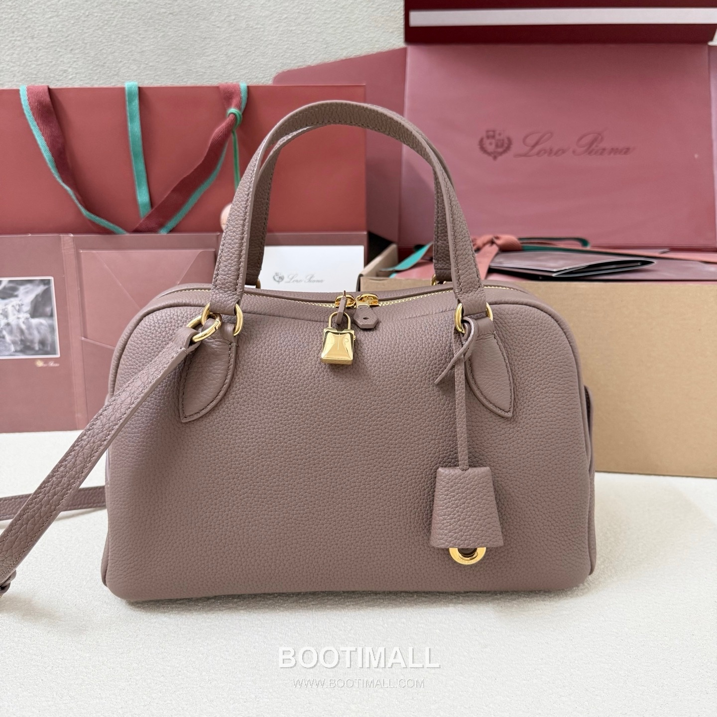 Loro Piana Needle Small Top Handle Bag FA 로로피아나 니들 스몰 토트백 카프스킨 31cm 1