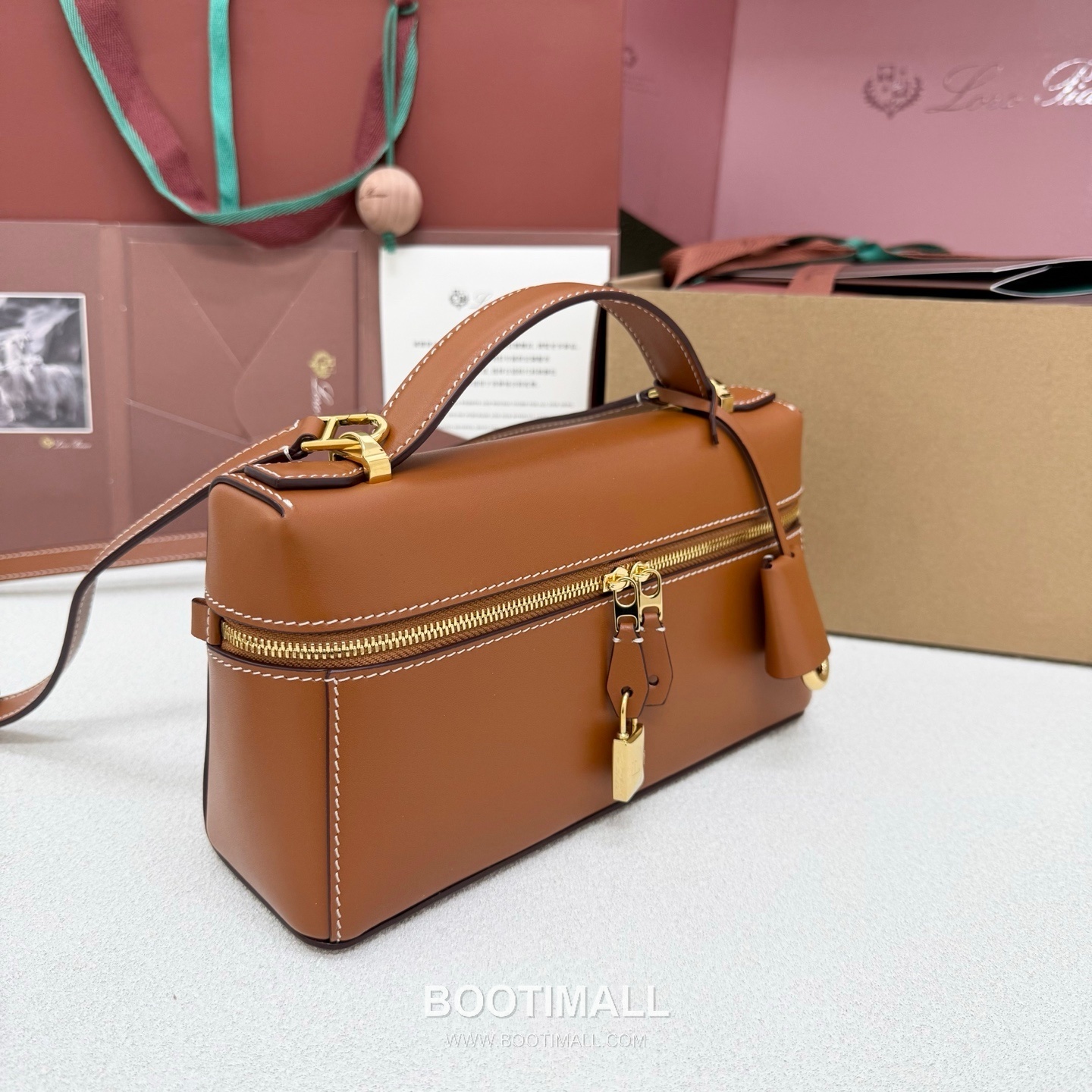 Loro Piana Extra Bag L23 Top Handle Bag FAQ2126 로로피아나 엑스트라 백 L23 토트백 카프스킨 23cm 2