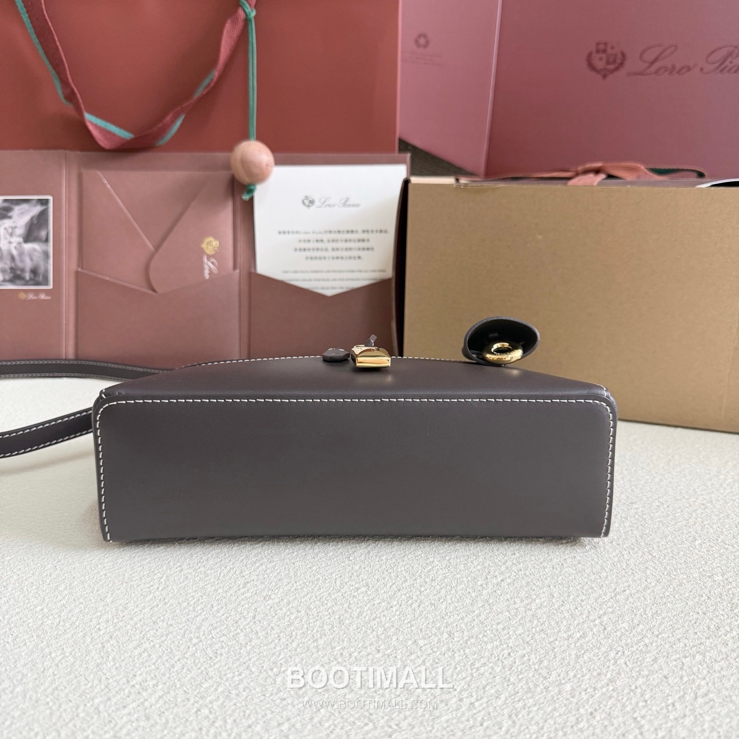 Loro Piana Extra Bag L23 Top Handle Bag FAQ2126 로로피아나 엑스트라 백 L23 토트백 카프스킨 23cm 3