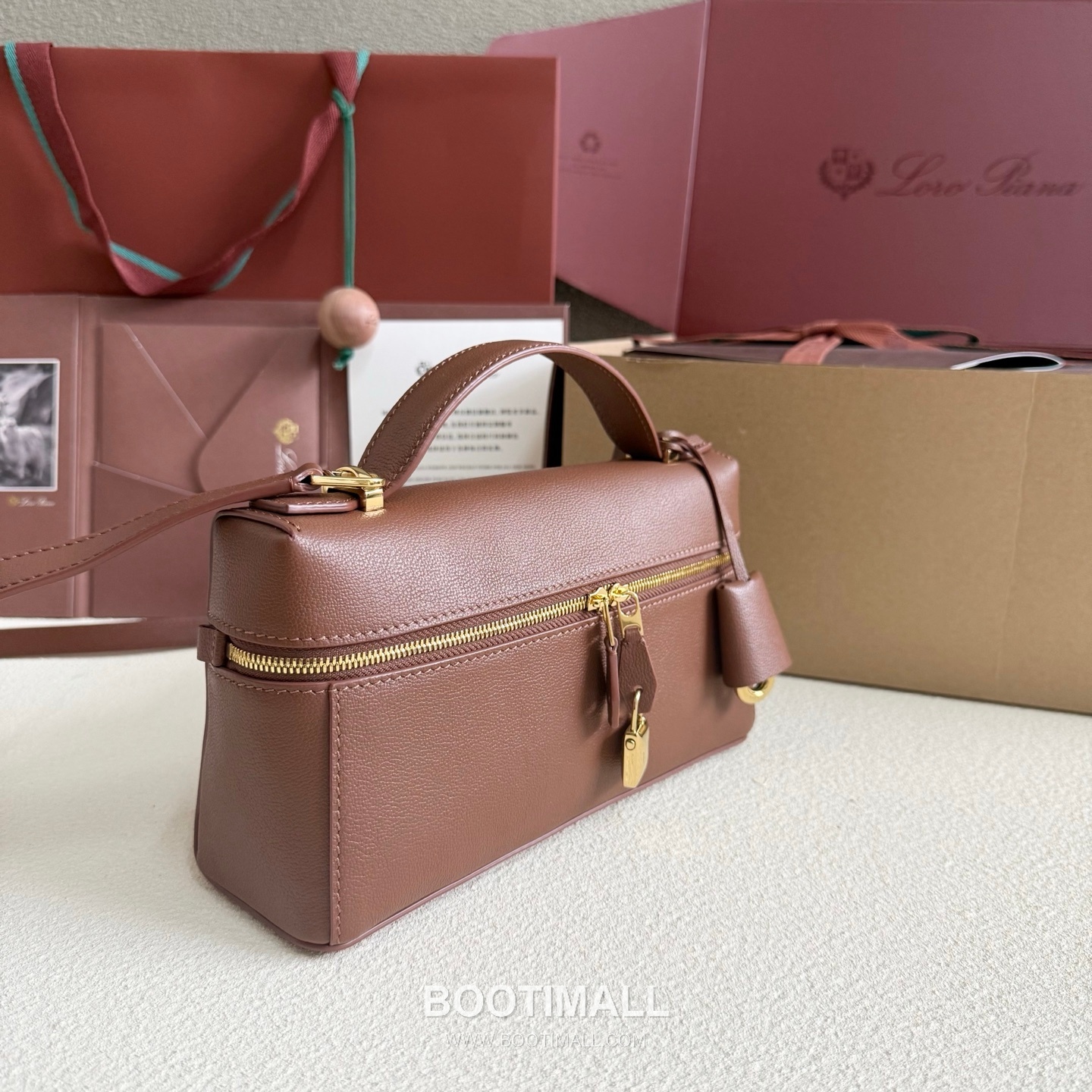 Loro Piana Extra Bag L23 Top Handle Bag FAQ2126 로로피아나 엑스트라 백 L23 토트백 카프스킨 23cm 2