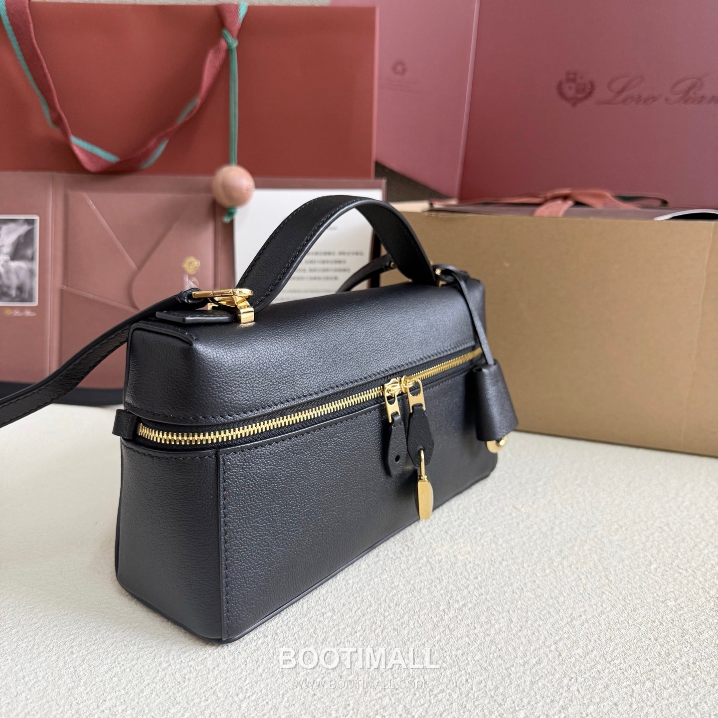 Loro Piana Extra Bag L23 Top Handle Bag FAQ2126 로로피아나 엑스트라 백 L23 토트백 카프스킨 23cm 2