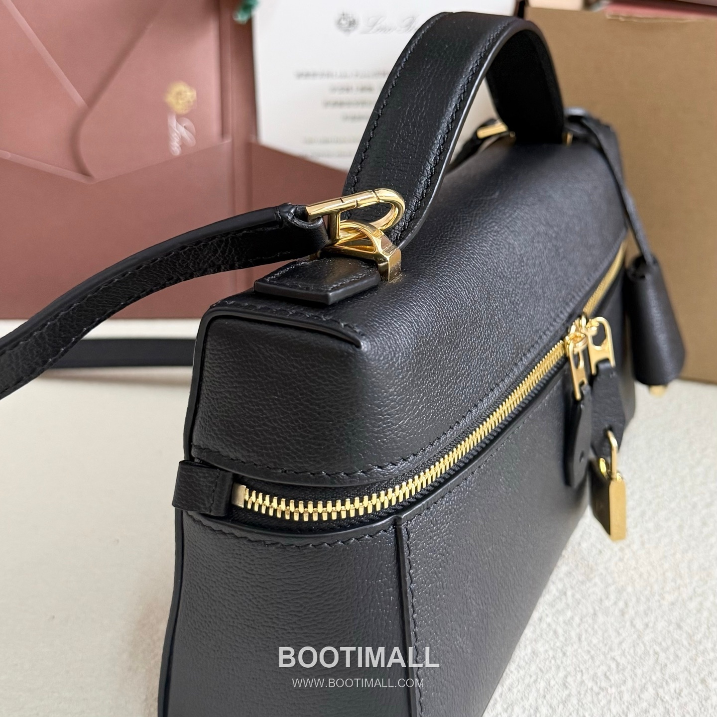 Loro Piana Extra Bag L23 Top Handle Bag FAQ2126 로로피아나 엑스트라 백 L23 토트백 카프스킨 23cm 5