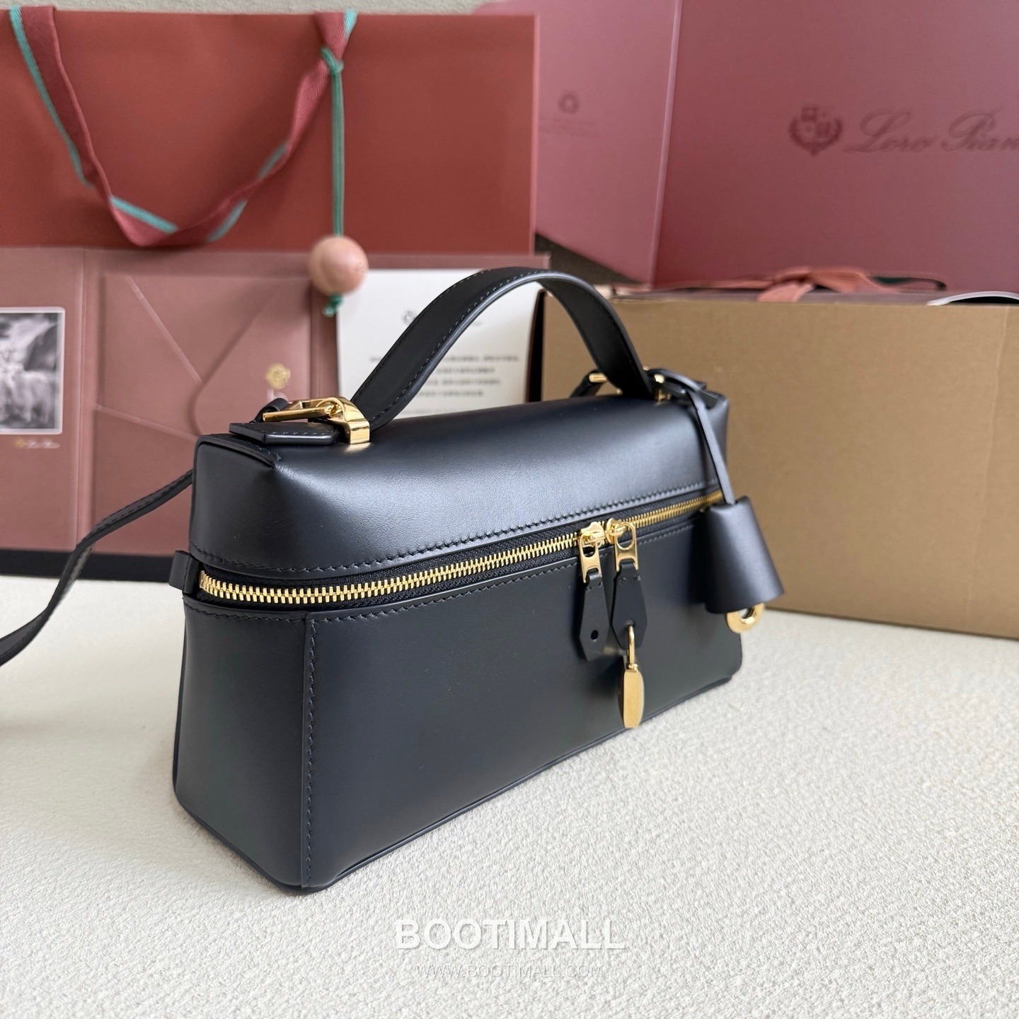 Loro Piana Extra Bag L23 Top Handle Bag FAQ2126 로로피아나 엑스트라 백 L23 토트백 카프스킨 23cm 2