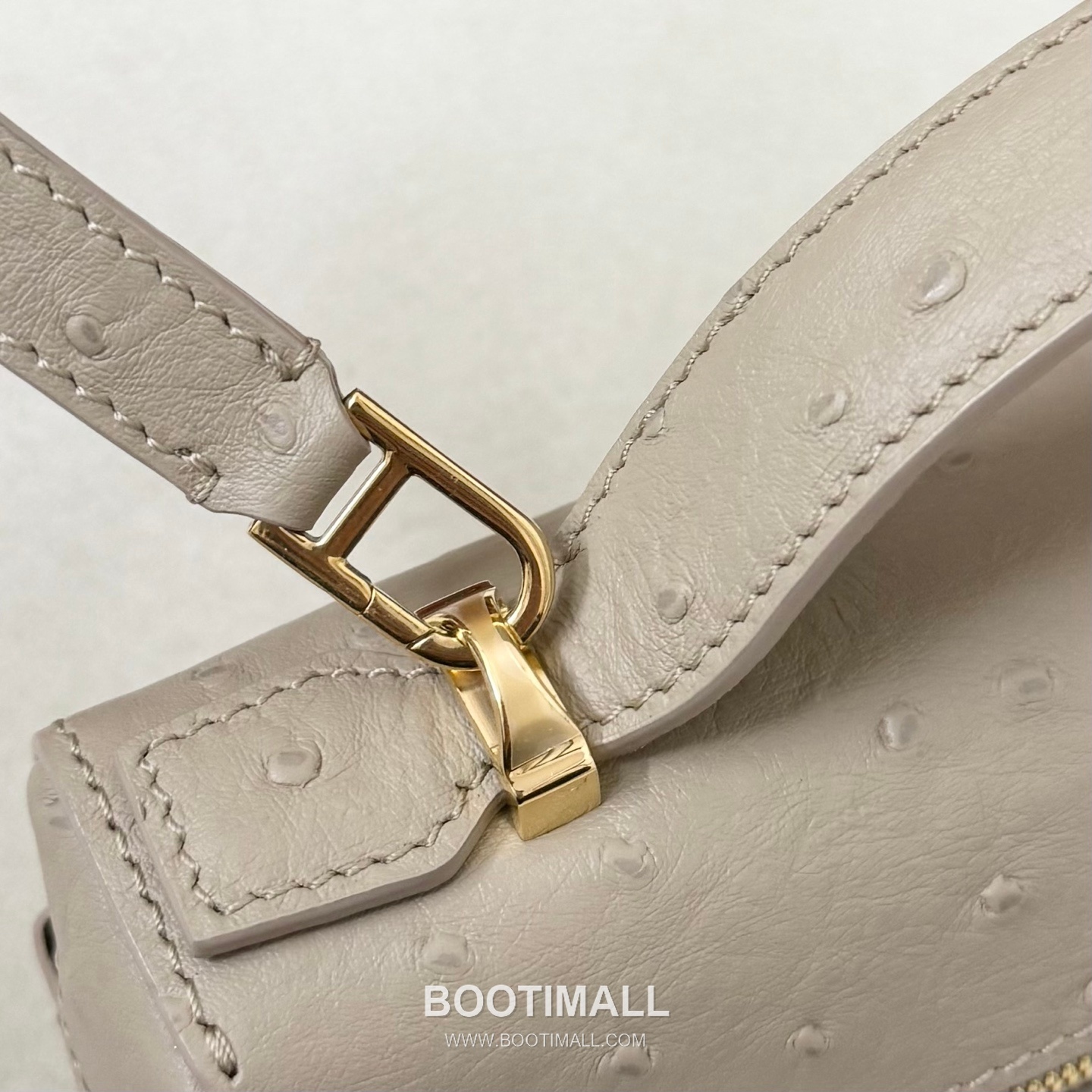 Loro Piana Extra Bag L23 Top Handle Bag FAQ2126 로로피아나 엑스트라 백 L23 토트백 오스트리치 엠보싱 카프스킨 23cm 6