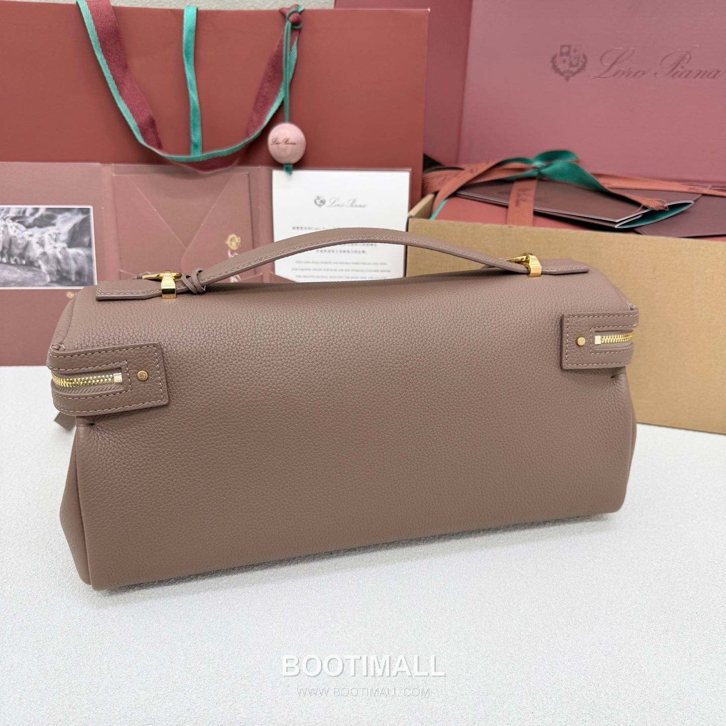 Loro Piana Extra Softy Bag L33 Top Handle Bag FAQ6591 로로피아나 엑스트라 소프티 백 L33 토트백 카프스킨 33cm 3