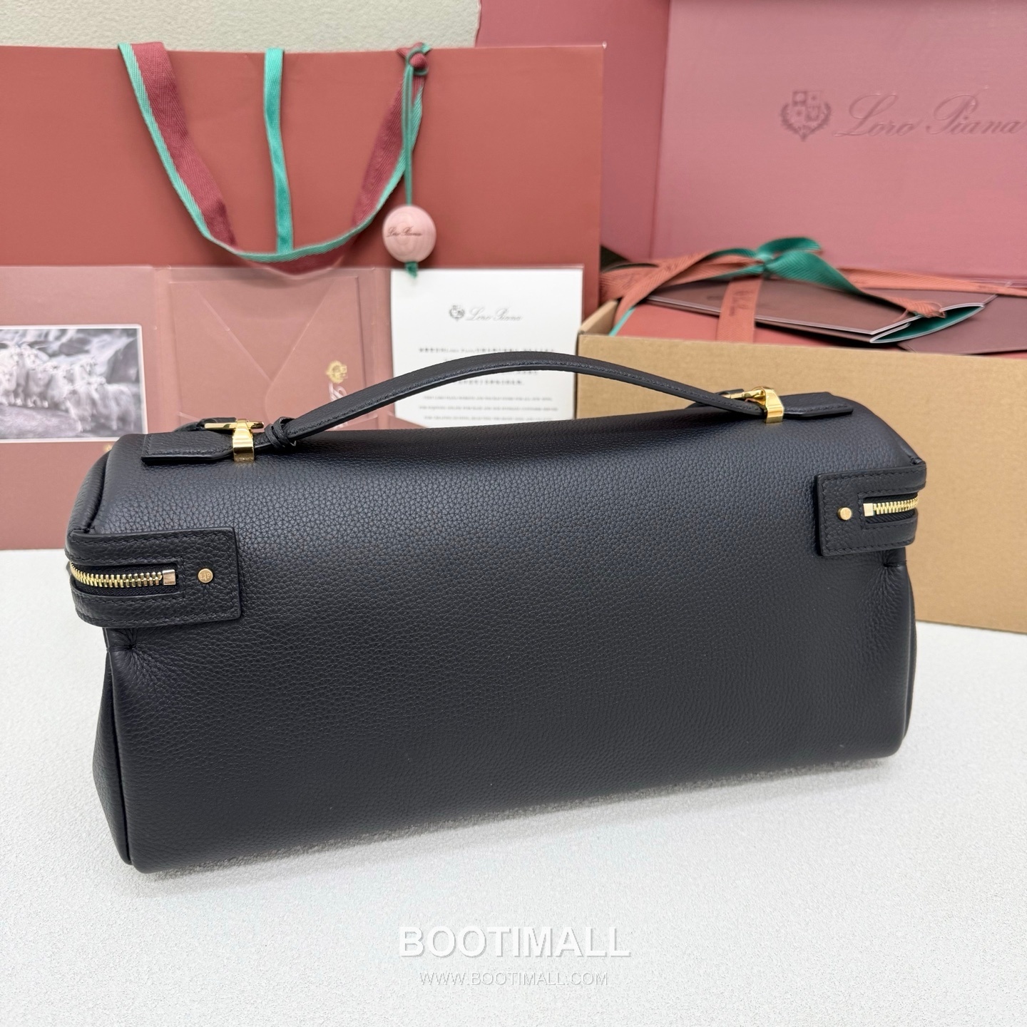Loro Piana Extra Softy Bag L33 Top Handle Bag FAQ6591 로로피아나 엑스트라 소프티 백 L33 토트백 카프스킨 33cm 3