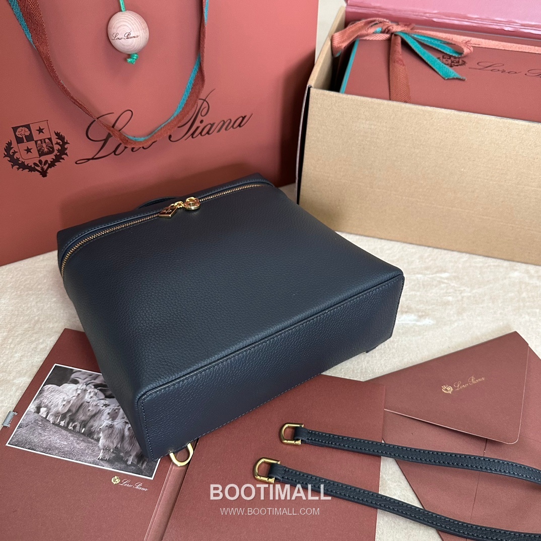 Loro Piana Extra Pocket Backpack FAM6491 로로피아나 엑스트라 포켓 백팩 카프스킨 23.5cm 4