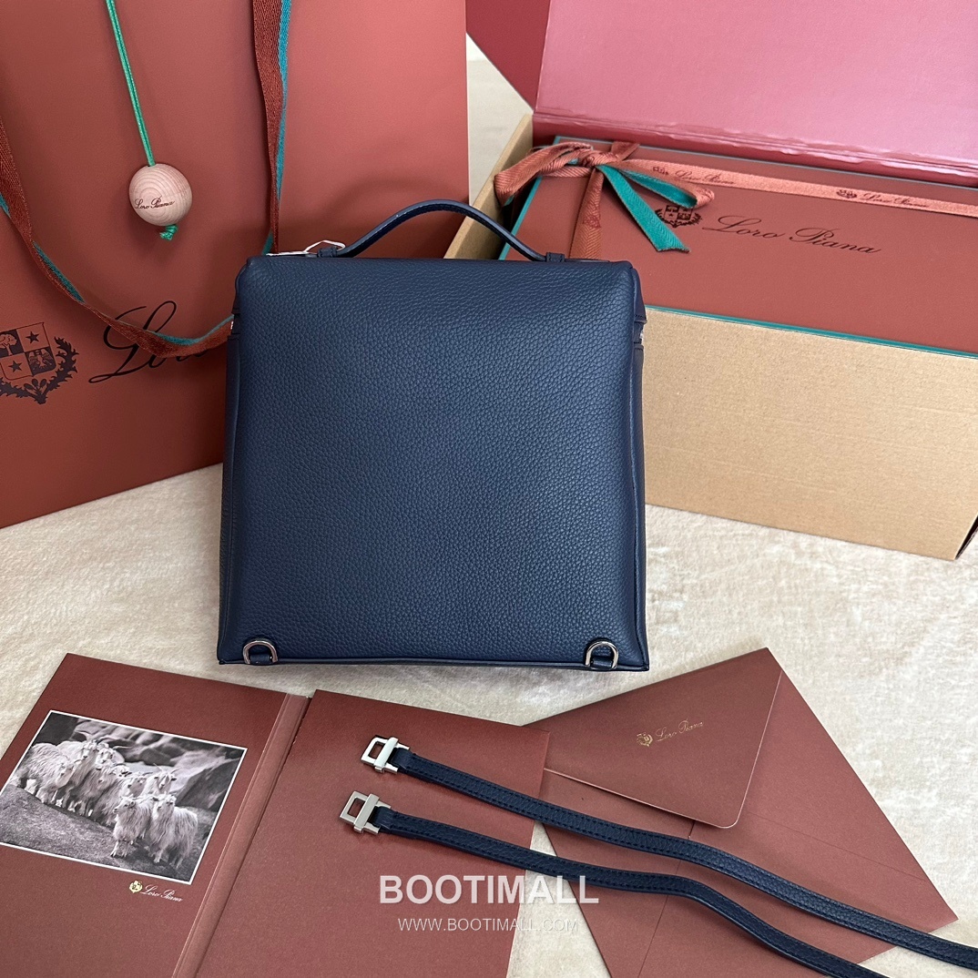 Loro Piana Extra Pocket Backpack FAM6491 로로피아나 엑스트라 포켓 백팩 카프스킨 23.5cm 2