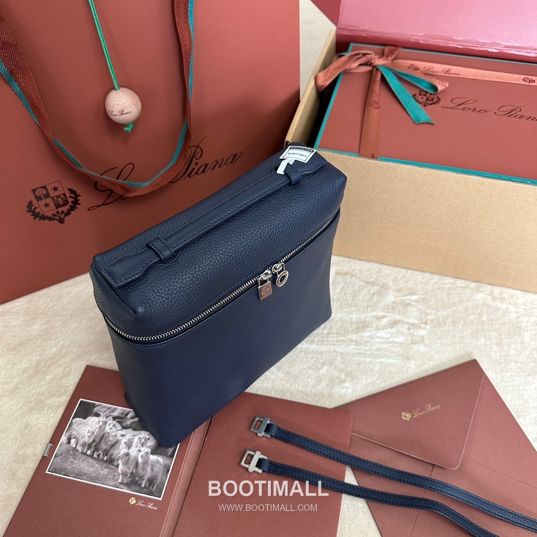 Loro Piana Extra Pocket Backpack FAM6491 로로피아나 엑스트라 포켓 백팩 카프스킨 23.5cm 3