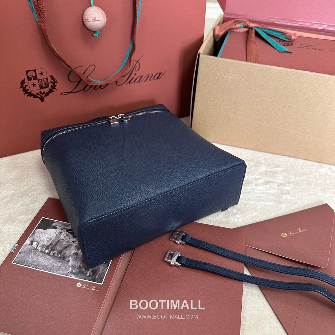 Loro Piana Extra Pocket Backpack FAM6491 로로피아나 엑스트라 포켓 백팩 카프스킨 23.5cm 4