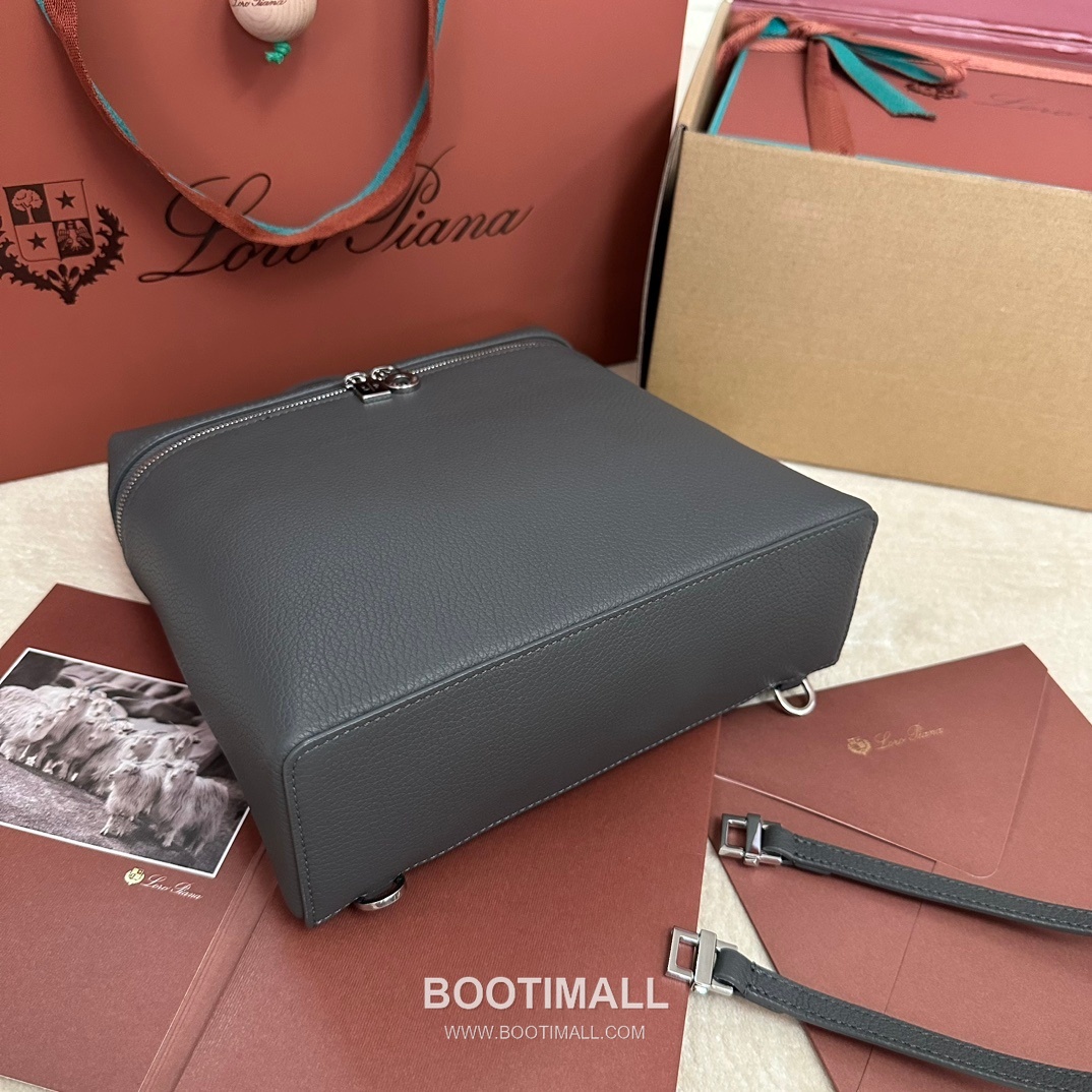 Loro Piana Extra Pocket Backpack FAM6491 로로피아나 엑스트라 포켓 백팩 카프스킨 23.5cm 4