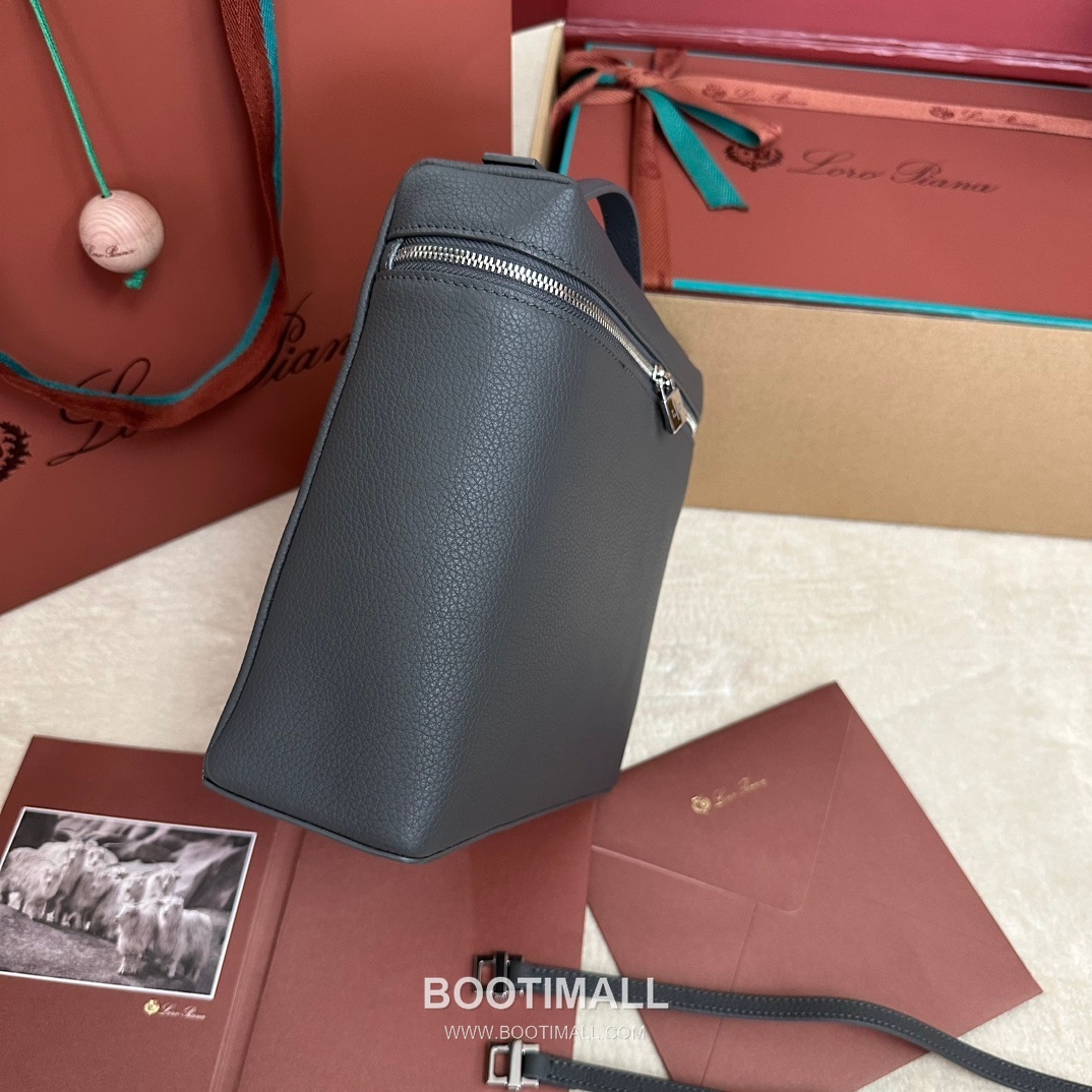 Loro Piana Extra Pocket Backpack FAM6491 로로피아나 엑스트라 포켓 백팩 카프스킨 23.5cm 5