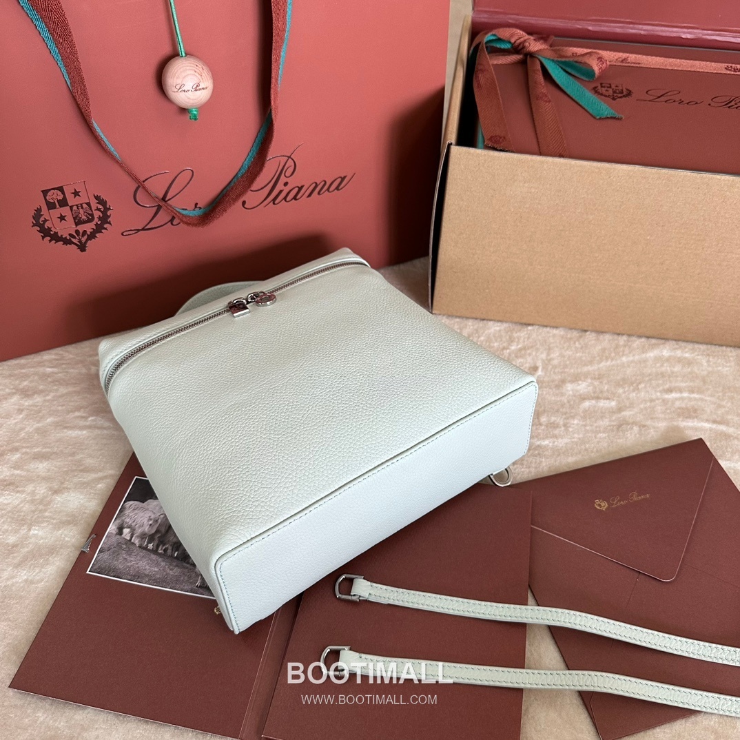 Loro Piana Extra Pocket Backpack FAM6491 로로피아나 엑스트라 포켓 백팩 카프스킨 23.5cm 4