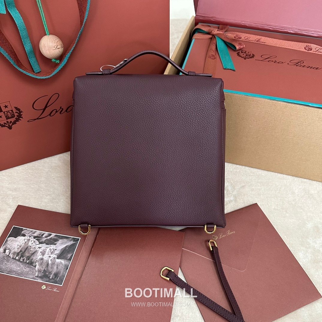 Loro Piana Extra Pocket Backpack FAM6491 로로피아나 엑스트라 포켓 백팩 카프스킨 23.5cm 2