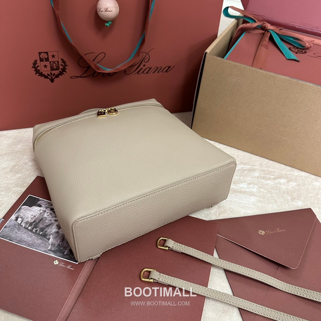 Loro Piana Extra Pocket Backpack FAM6491 로로피아나 엑스트라 포켓 백팩 카프스킨 23.5cm 4