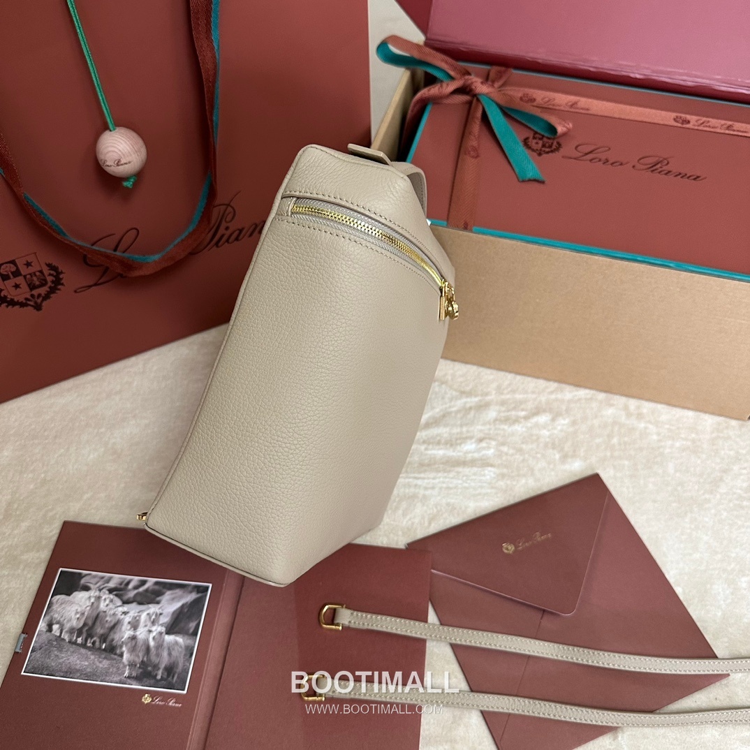 Loro Piana Extra Pocket Backpack FAM6491 로로피아나 엑스트라 포켓 백팩 카프스킨 23.5cm 5