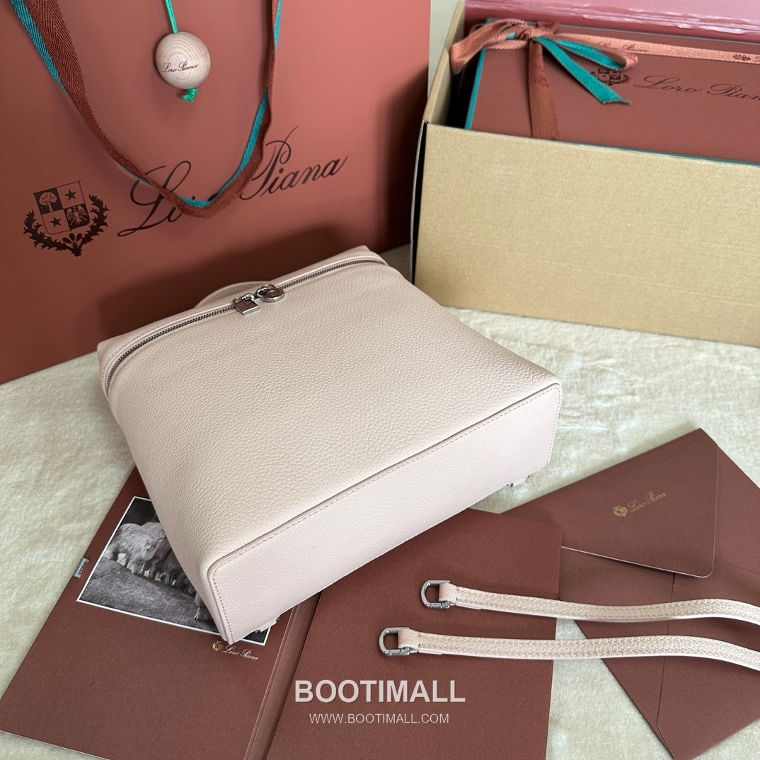 Loro Piana Extra Pocket Backpack FAM6491 로로피아나 엑스트라 포켓 백팩 카프스킨 23.5cm 4