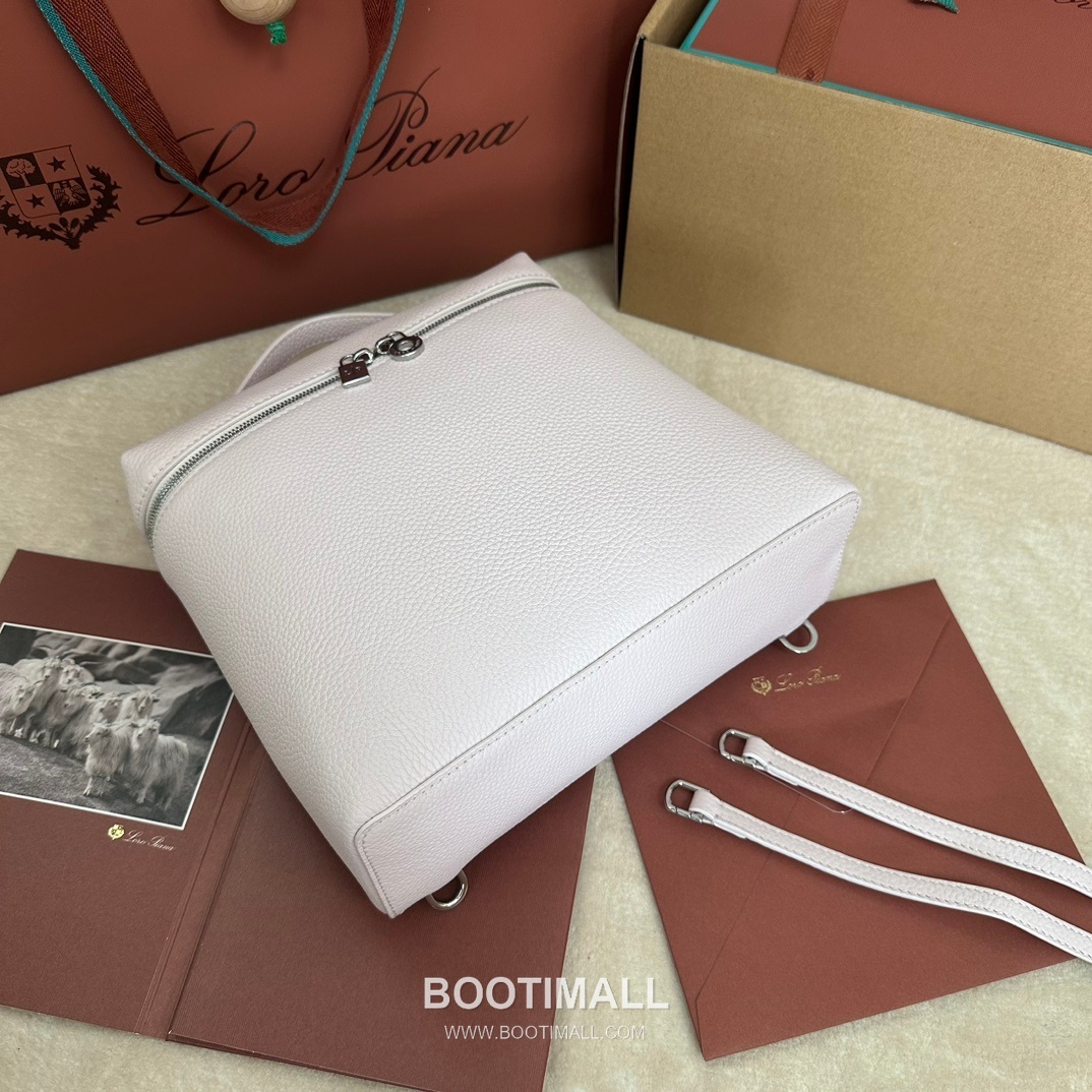 Loro Piana Extra Pocket Backpack FAM6491 로로피아나 엑스트라 포켓 백팩 카프스킨 23.5cm 4