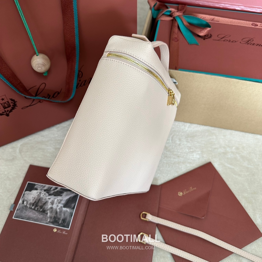 Loro Piana Extra Pocket Backpack FAM6491 로로피아나 엑스트라 포켓 백팩 카프스킨 23.5cm 5