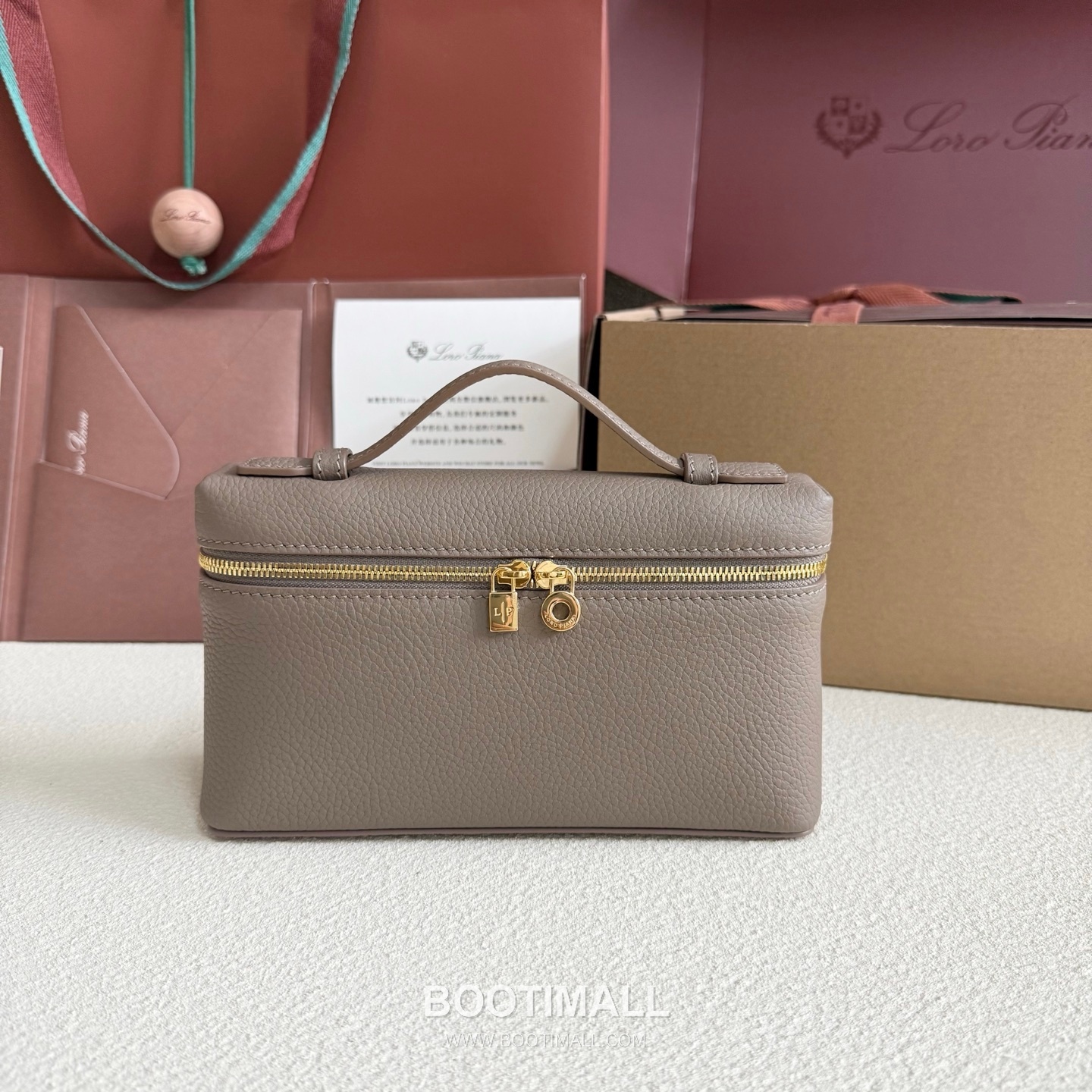 Loro Piana Extra Pocket L19 Clutch Bag FAI8393 로로피아나 엑스트라 포켓 L19 클러치백 카프스킨 19cm 1