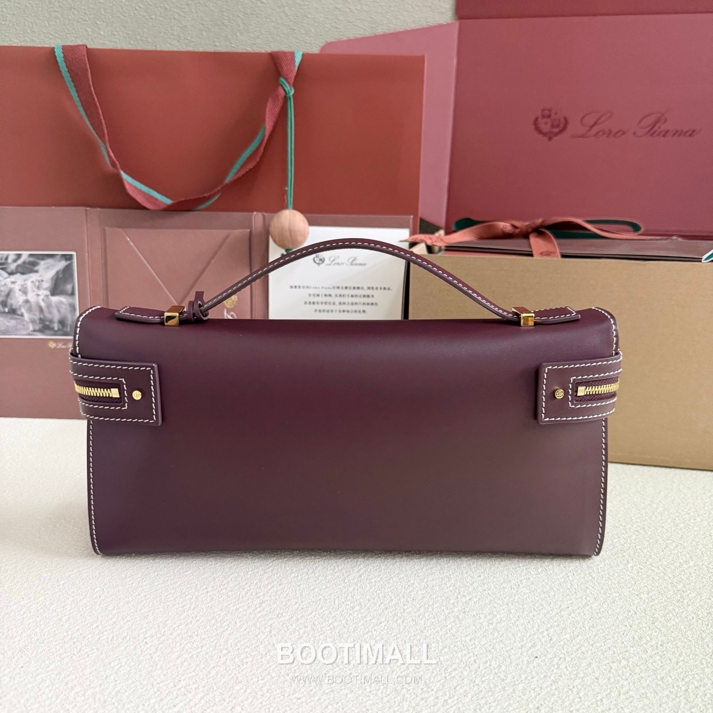 Loro Piana Extra Clutch L29 Clutch Bag FAQ2609 로로피아나 엑스트라 클러치 L29 클러치백 카프스킨 29cm 2