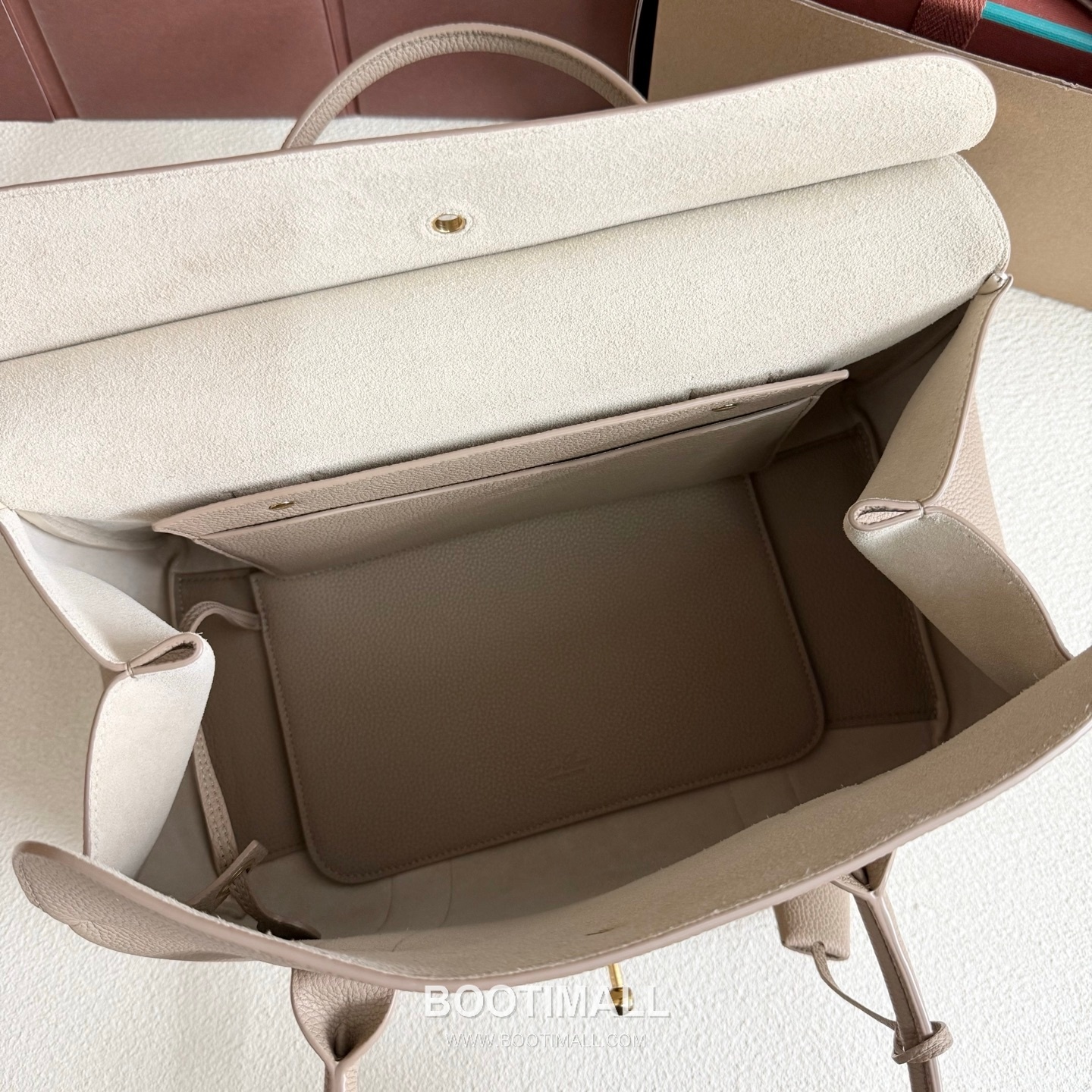 Loro Piana Loom L32 Medium Top Handle Bag 로로피아나 룸 L32 미디엄 토트백 카프스킨 33cm 9