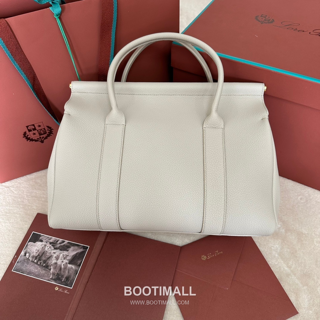 Loro Piana Loom L32 Medium Top Handle Bag 로로피아나 룸 L32 미디엄 토트백 카프스킨 33cm 3