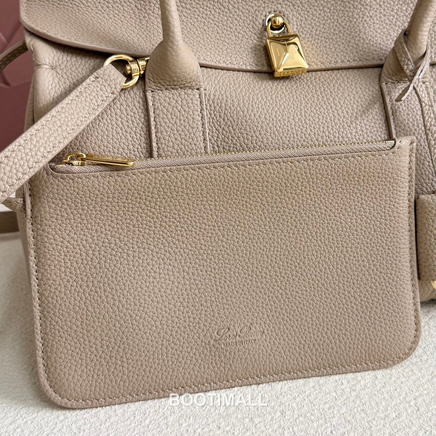 Loro Piana Loom L25 Small Top Handle Bag 로로피아나 룸 L25 스몰 토트백 카프스킨 25cm 8