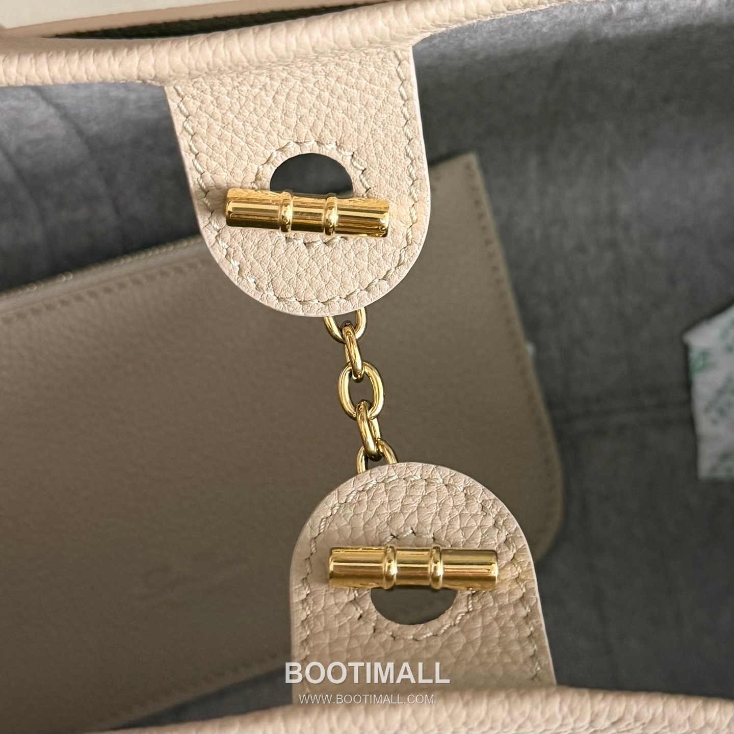 Loro Piana Ghiera Shopper Small Tote Bag FAO7473 로로피아나 기에라 쇼퍼 스몰 토트백 그레인 카프스킨 28cm 8