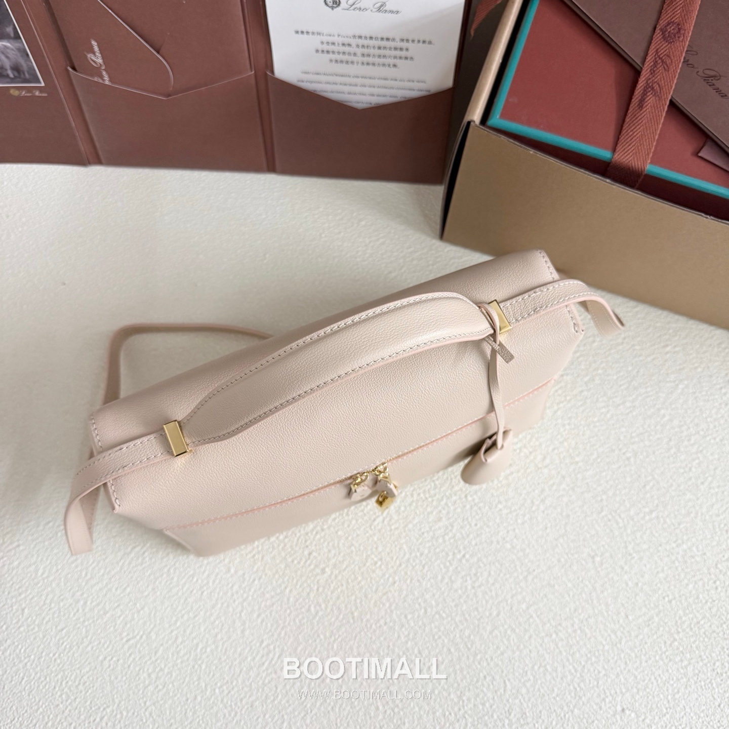 Loro Piana Extra Bag L27 Top Handle Bag 로로피아나 엑스트라 백 L27 토트백 카프스킨 27cm 5