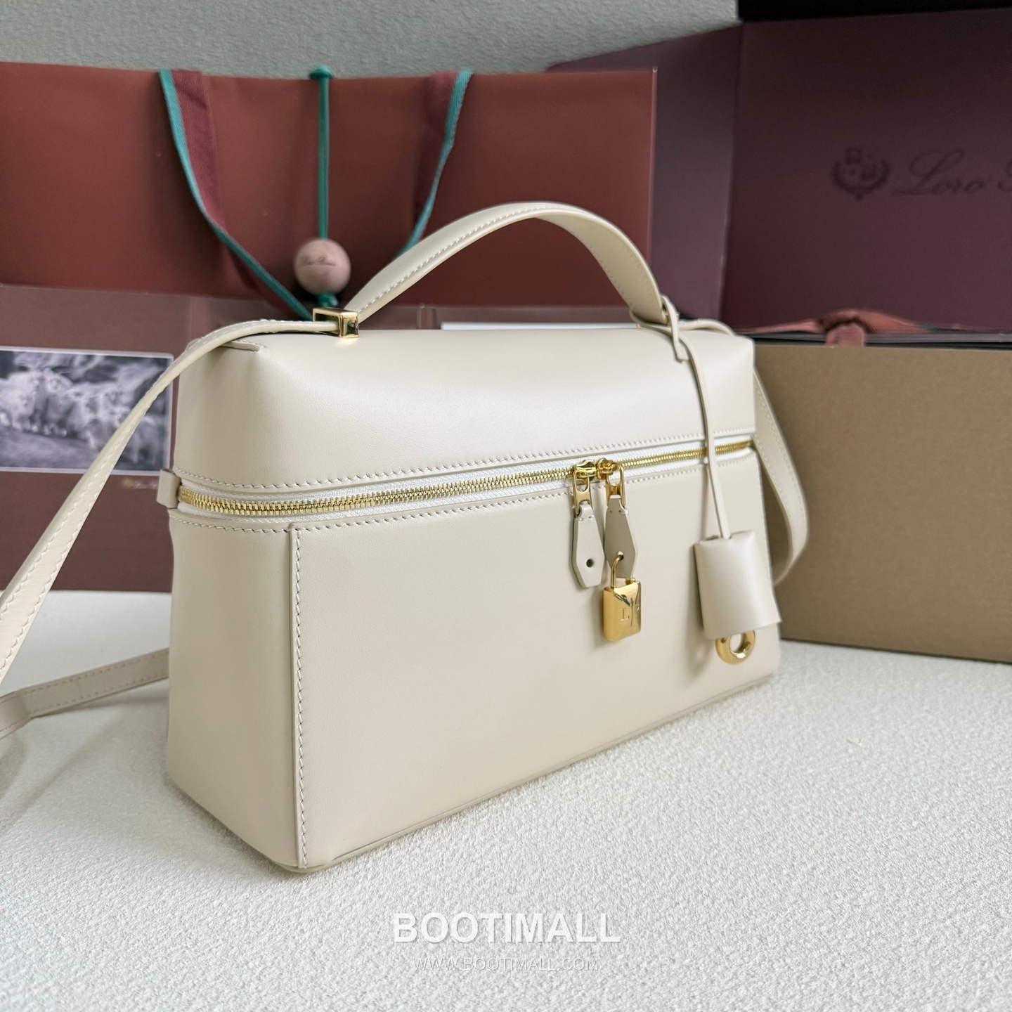 Loro Piana Extra Bag L27 Top Handle Bag 로로피아나 엑스트라 백 L27 토트백 카프스킨 27cm 2