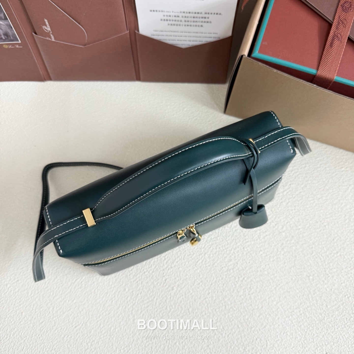 Loro Piana Extra Bag L27 Top Handle Bag 로로피아나 엑스트라 백 L27 토트백 카프스킨 27cm 5