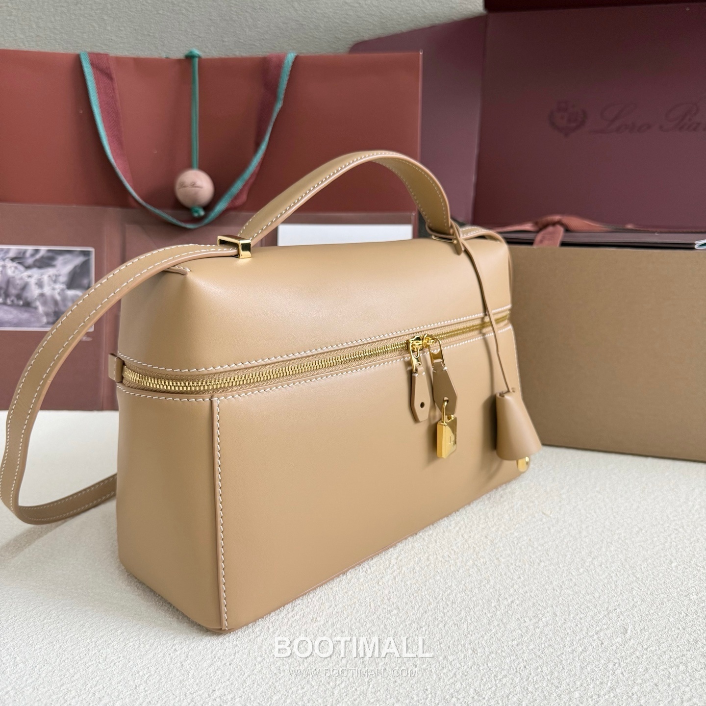 Loro Piana Extra Bag L27 Top Handle Bag 로로피아나 엑스트라 백 L27 토트백 카프스킨 27cm 2