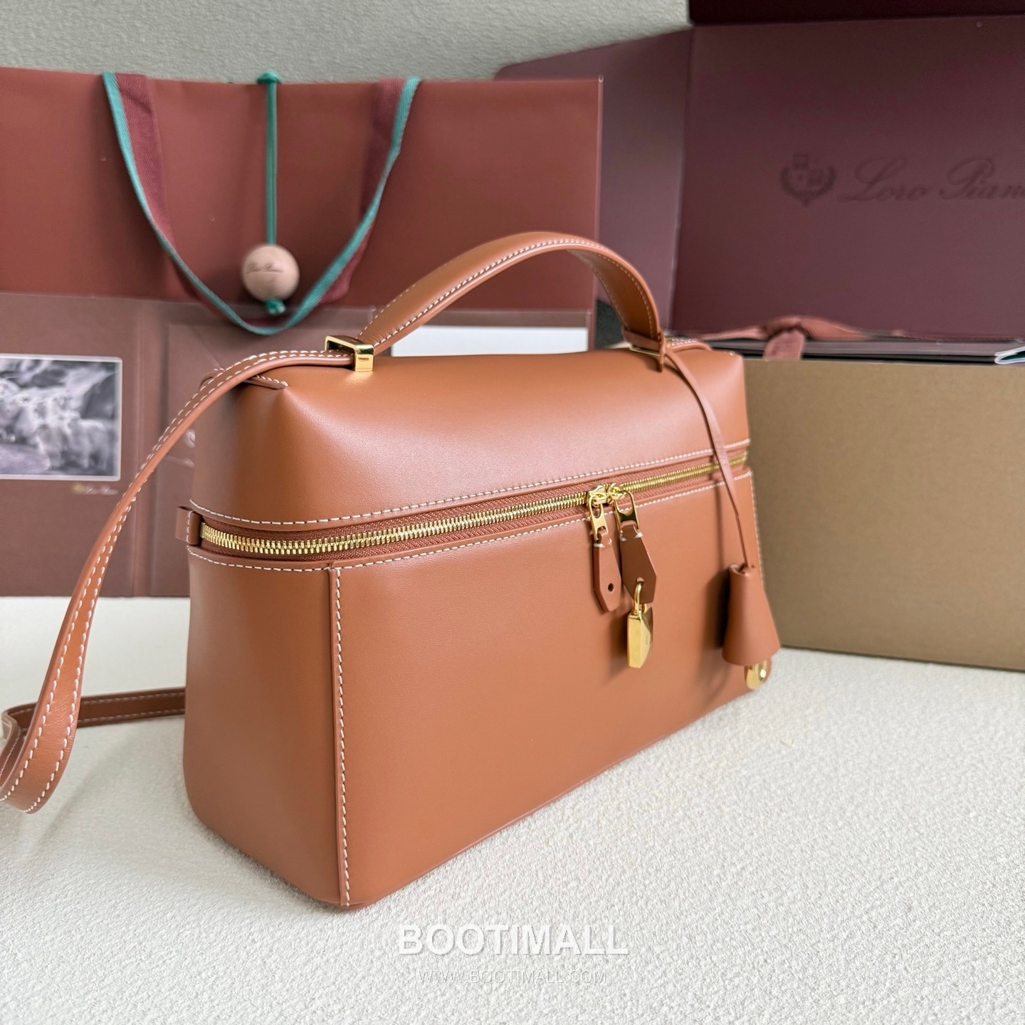 Loro Piana Extra Bag L27 Top Handle Bag 로로피아나 엑스트라 백 L27 토트백 카프스킨 27cm 2