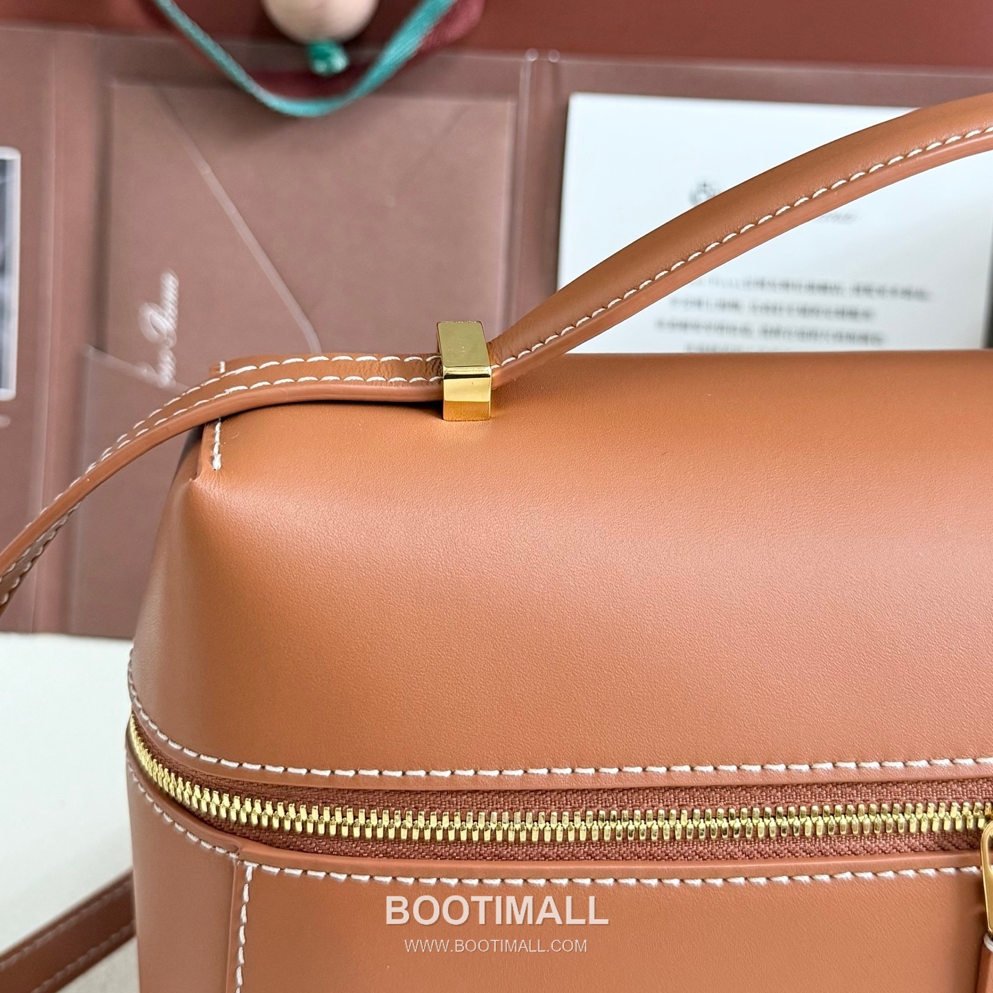 Loro Piana Extra Bag L27 Top Handle Bag 로로피아나 엑스트라 백 L27 토트백 카프스킨 27cm 8