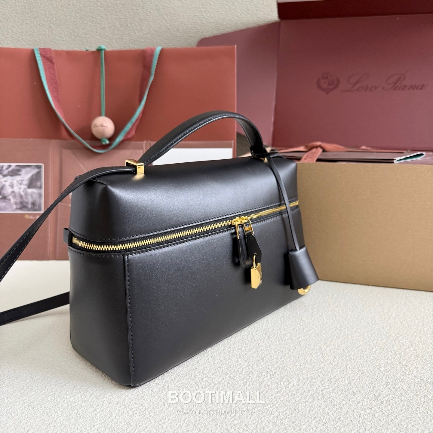 Loro Piana Extra Bag L27 Top Handle Bag 로로피아나 엑스트라 백 L27 토트백 카프스킨 27cm 2