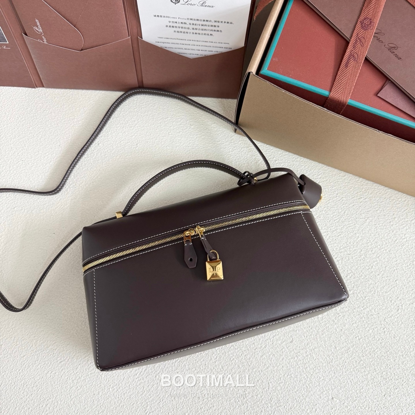 Loro Piana Extra Bag L27 Top Handle Bag 로로피아나 엑스트라 백 L27 토트백 카프스킨 27cm 4