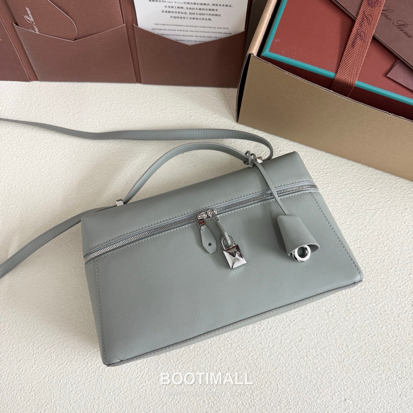 Loro Piana Extra Bag L27 Top Handle Bag 로로피아나 엑스트라 백 L27 토트백 카프스킨 27cm 4